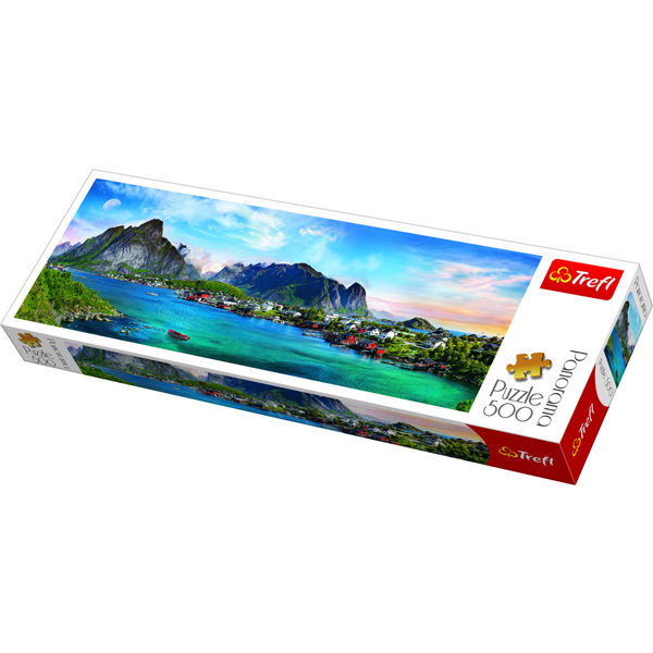 Trefl Puzzla Panorama Lofoten Archipelago, Norway 500pcs 29500 - ODDO igračke