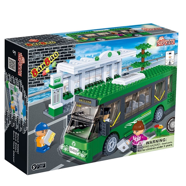 BanBao kocke Gradski Autobus 8768 - ODDO igračke