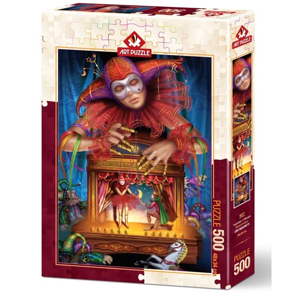 Art puzzle Masked Puppeteer 500 pcs - ODDO igračke