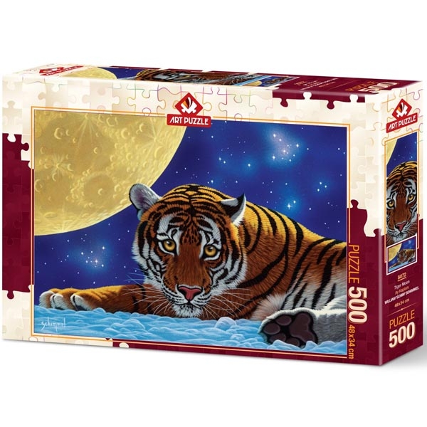 Art puzzle Moon Tiger 500 pcs - ODDO igračke