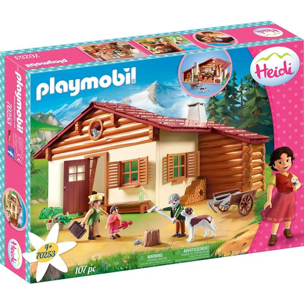 Playmobil Heidi - Planinska Kuća PM-70253 - ODDO igračke