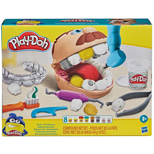 Play-Doh Drill n Fill Dentist F1259 - ODDO igračke