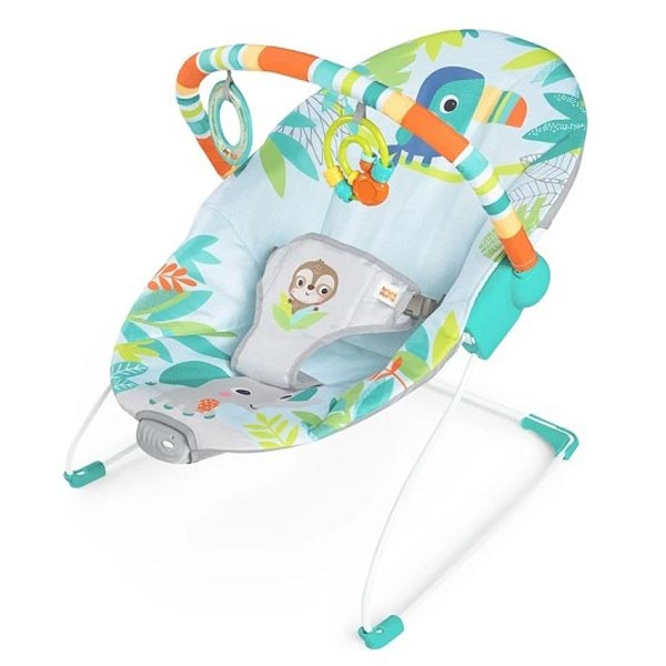 Kids II Bright Starts Ležaljka - Rain Forest Vibes SKU12227 - ODDO igračke