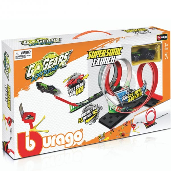 Burago Staza Go Gears Extreme Supersonic Igračka za Decu BU30533                                                             - ODDO igračke