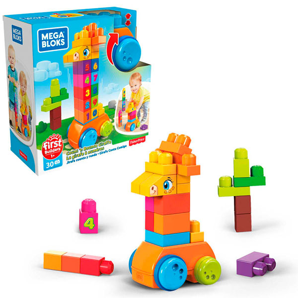 Mega Blocks Žirafa Fisher-Price 761191 - ODDO igračke