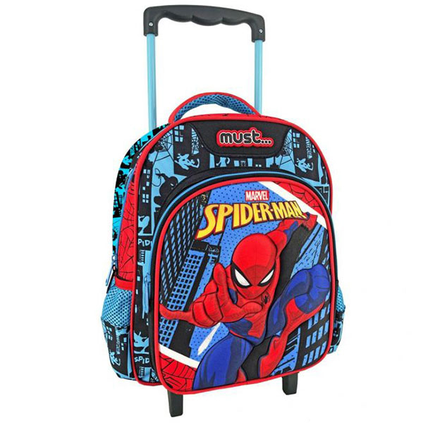 Ranac sa točkićima Trolley manji MUST Spiderman 508024/75463 - ODDO igračke