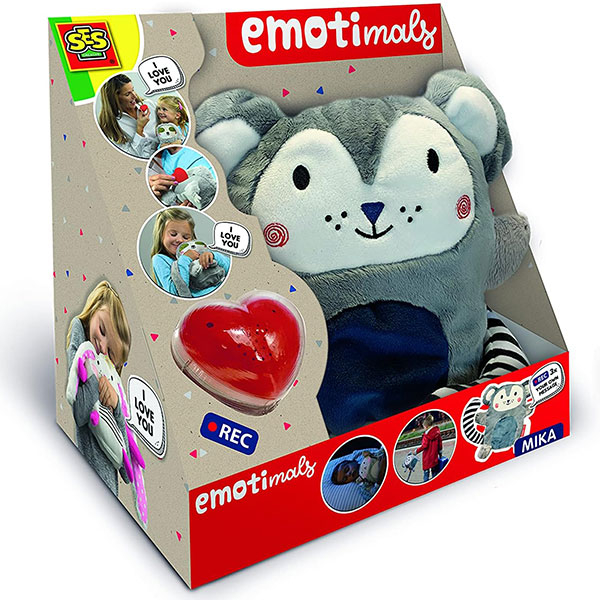 Edukativna igračka pliš SES Emotimals Interactive Mika SES14464 - ODDO igračke