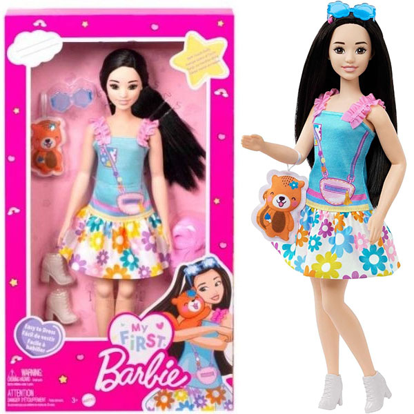 Barbie lutka My First Barbie Renee 35cm HLL22 - ODDO igračke