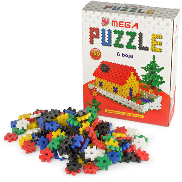 Megaplast Puzzle 150 pcs 3950650 - ODDO igračke