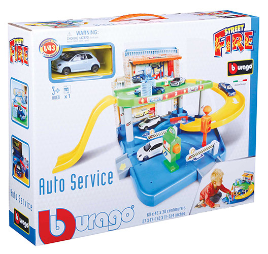 Burago City Garaža Set sa Autićima BU30039                                                                                                                        - ODDO igračke