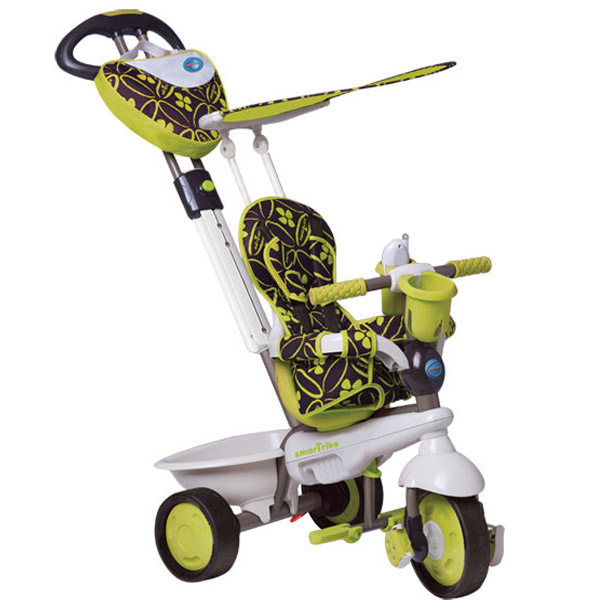 Tricikli za decu sa ručkom i tendom Smart Trike Dream Team Zeleni 1590800 - ODDO igračke