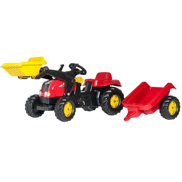 Traktor na pedale Utovarivač sa prikolicom 023127 - ODDO igračke