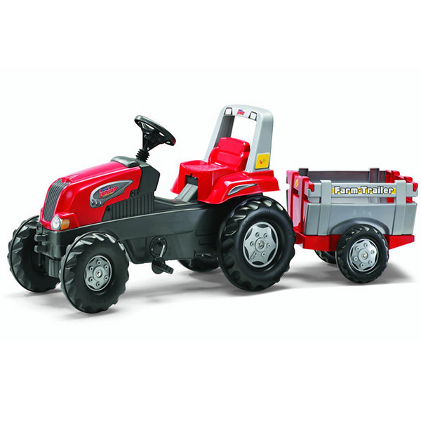 Traktor na pedale sa prikolicom Rolly Toys Rolly Junior 800261 - ODDO igračke