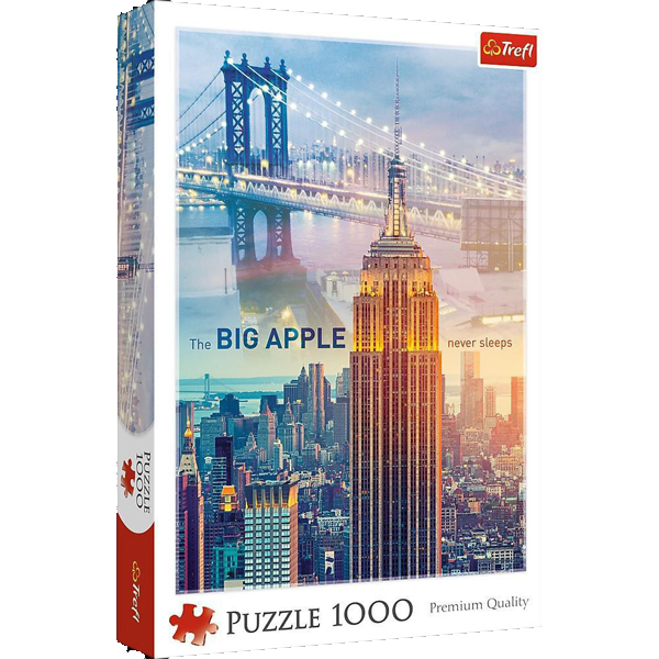 Trefl puzzla New York At dawn 1000pcs 10393 - ODDO igračke