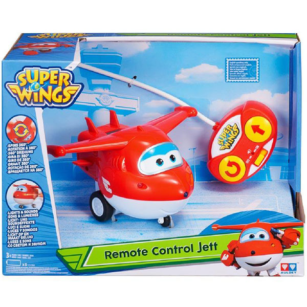 Super Wings Remote Control Plane - Jett TW710710 | ODDO igračke