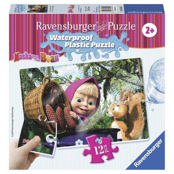 Ravensburger puzzle (slagalice) Maša I medved sa vevericom RA05604 - ODDO igračke