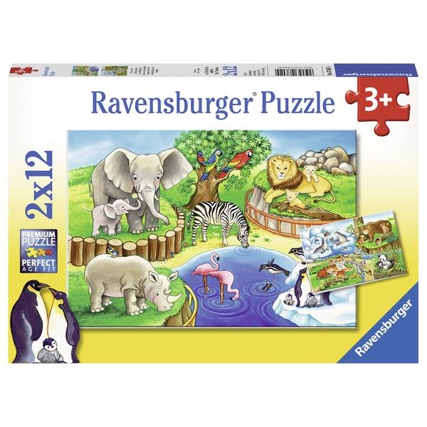 Ravensburger puzzle (slagalice) Zoo vrt RA07602 - ODDO igračke