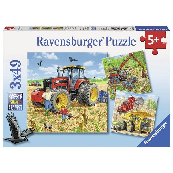 Ravensburger puzzle (slagalice) Mašine RA08012 - ODDO igračke
