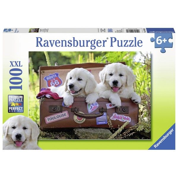 Ravensburger puzzle (slagalice) Psi spremni za putovanje RA10538 - ODDO igračke