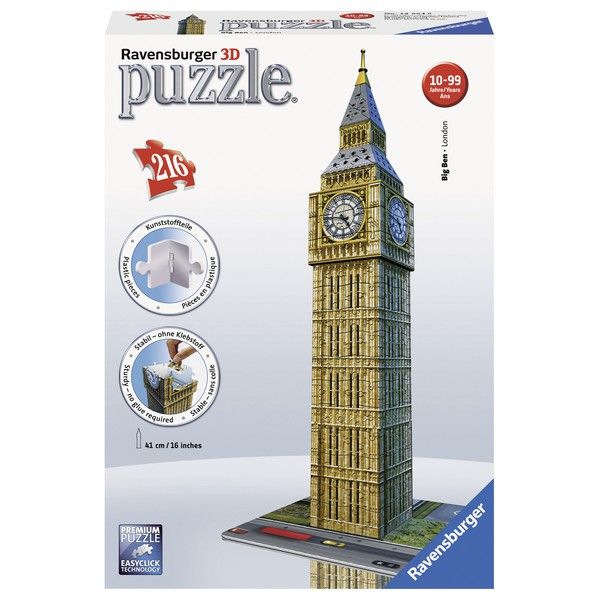 Ravensburger 3D puzzle (slagalice) 216pcs Big Ben RA12554 - ODDO igračke