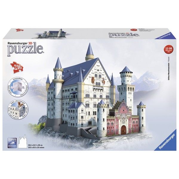 Ravensburger 3D puzzle (slagalice) 216pcs Zamak Nojsvanštajn RA12573 - ODDO igračke