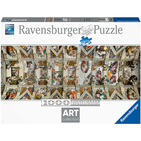 Ravensburger puzzle (slagalice) 1000pcs Sikstinska kapela panorama RA15062 - ODDO igračke