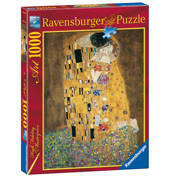 Ravensburger puzzle 1000pcs Klimt The Kiss RA15743 - ODDO igračke