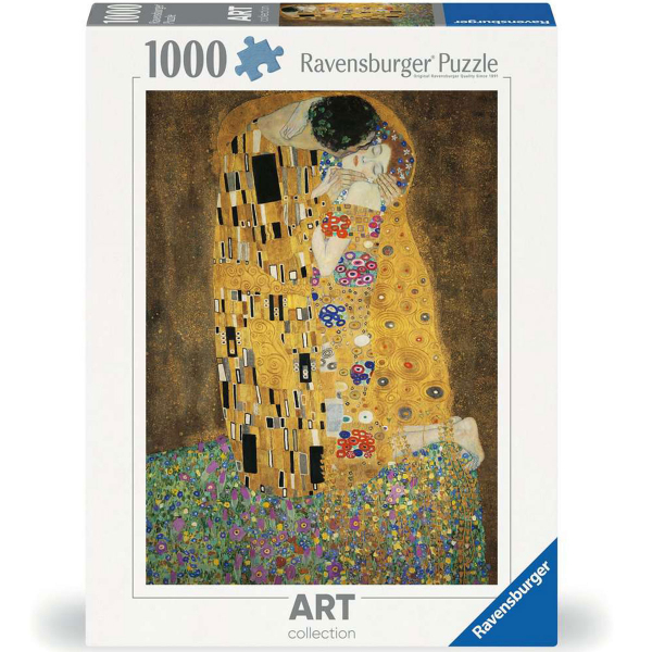 Ravensburger puzzle 1000pcs Klimt The Kiss RA12000066 - ODDO igračke