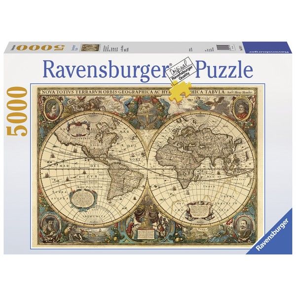 Ravensburger puzzle (slagalice) Anticka karta sveta 5000pcs RA17411 - ODDO igračke