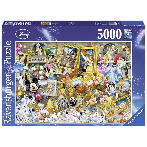 Ravensburger puzzle 5000pcs Micky as painter RA17432 - ODDO igračke