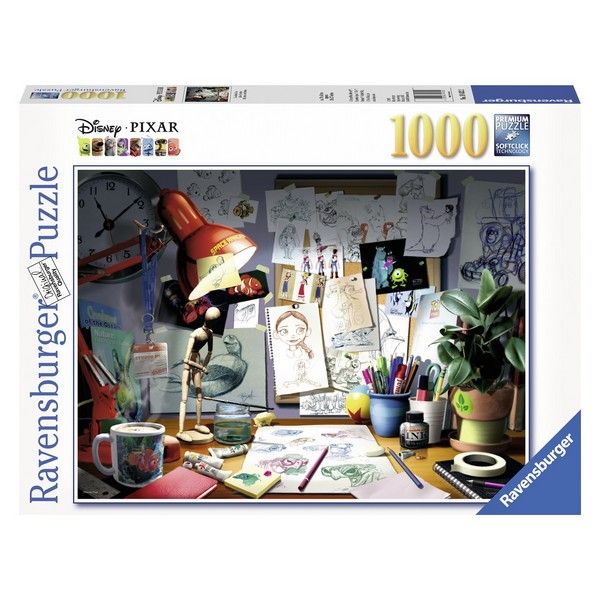 Ravensburger puzzle (slagalice)- Radni sto umetnika RA19432 - ODDO igračke