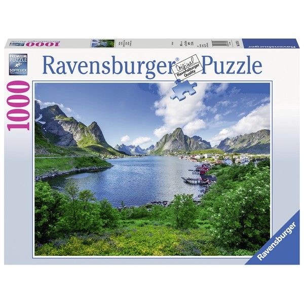 Ravensburger puzzle (slagalice) 1000pcs Lofoten Island Priroda RA19711 - ODDO igračke
