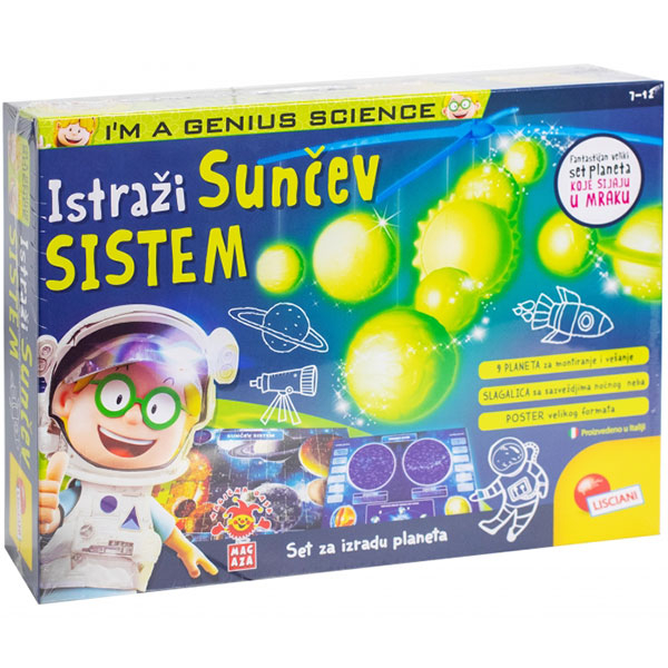 Edukativna igra - Istraži Sunčev Sistem Lisciani RS46263 - ODDO igračke