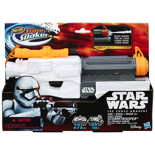 Nerf pištolj na vodu Super Soaker First Order Stormtrooper B4441 - ODDO igračke