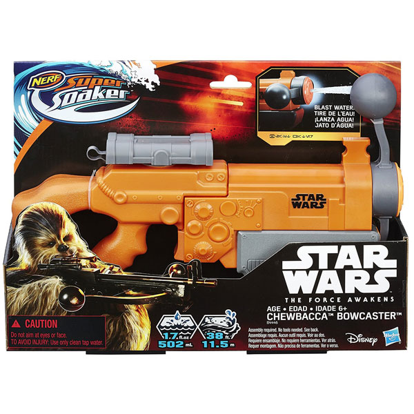 Nerf pištolj na vodu Super Soaker Chewbacca Bowcaster B4446 - ODDO igračke
