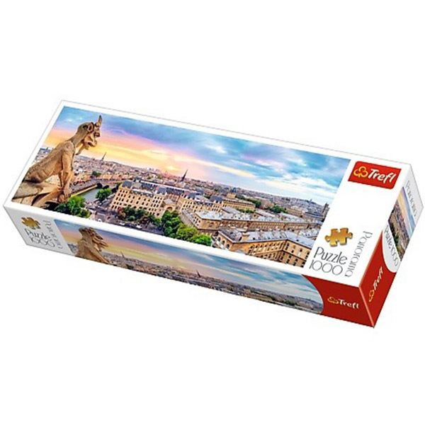 Trefl puzzla Panorama katedrala Notre-Dame 1000pcs 29029 - ODDO igračke