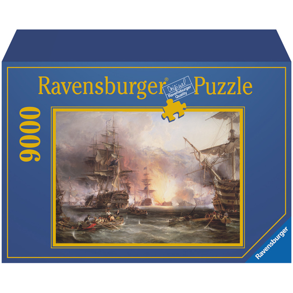 Ravensburger puzzle (slagalice)- Bombardment of the Algier 9000 RA17806  - ODDO igračke