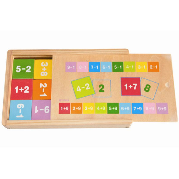 Woody Učenje matematike u kutiji sabiraj i oduzimaj 90898 - ODDO igračke