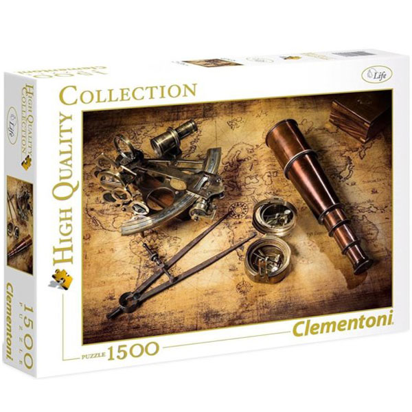 Clementoni puzzla Course On The Treasure 1500pcs 31808 - ODDO igračke