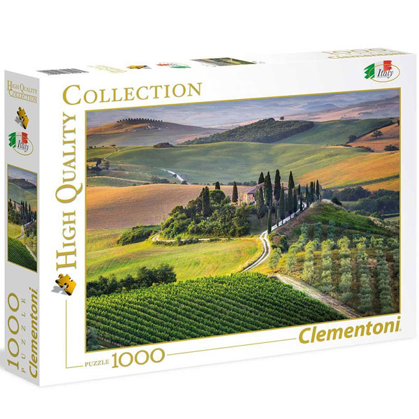 Clementoni puzzla Toscane 1000pcs CL39456 - ODDO igračke