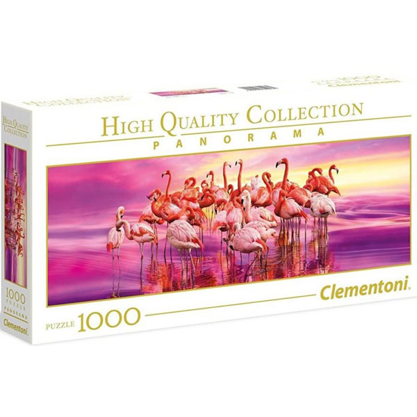 Clementoni puzzla Panorama Flamingo Dance 1000pcs 39427 - ODDO igračke