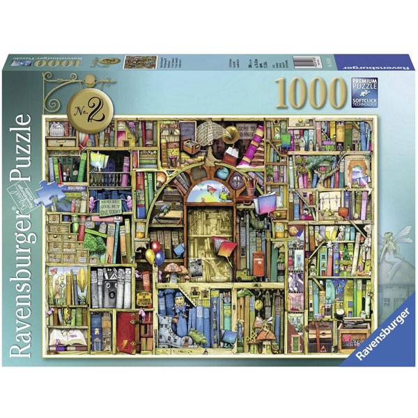 Ravensburger puzzle (slagalice) Bizarre Bookshop 1000pcs RA19418 - ODDO igračke