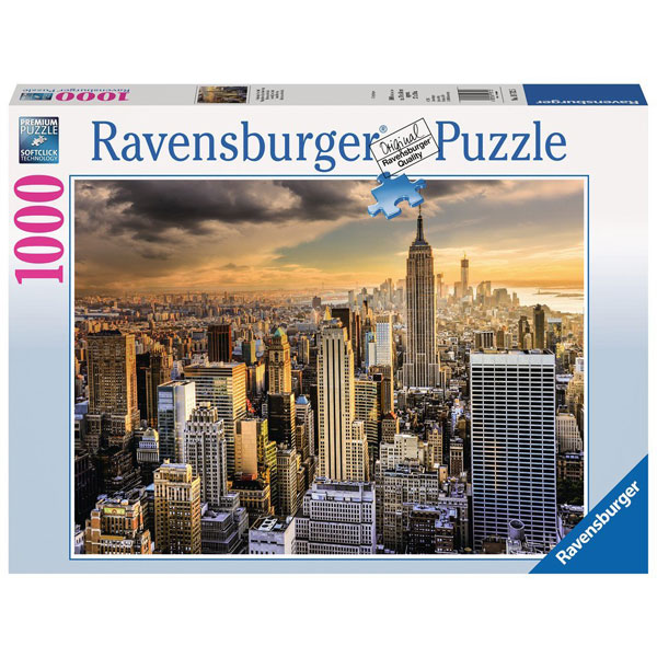 Ravensburger puzzle (slagalice) New York 1000pcs RA19712 - ODDO igračke