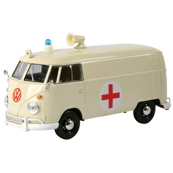 Motor Max Metalni autić Kombi Volkswagen Delivery Van Ambulance 1:24 25/79565 - ODDO igračke