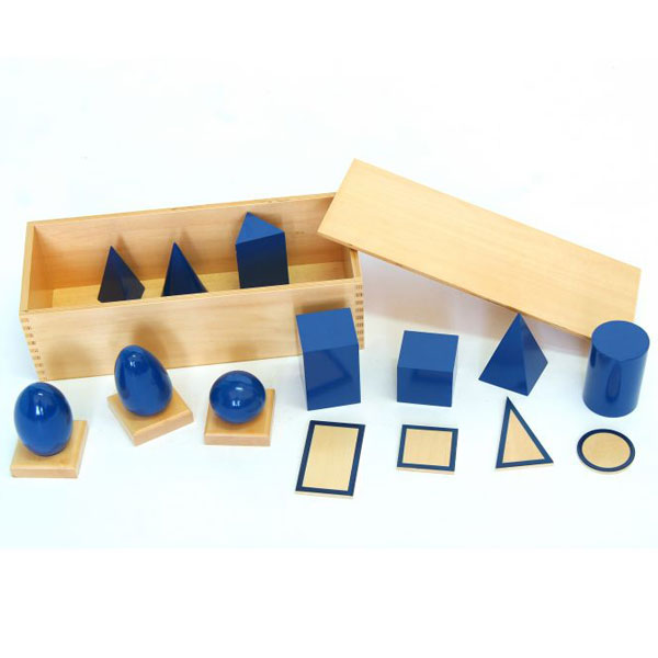 Set Geometrijskih tela Montesori ATM0198 - ODDO igračke