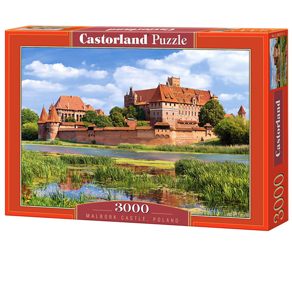 Castorland puzzla 3000Pcs Malbork Castle 300211 - ODDO igračke