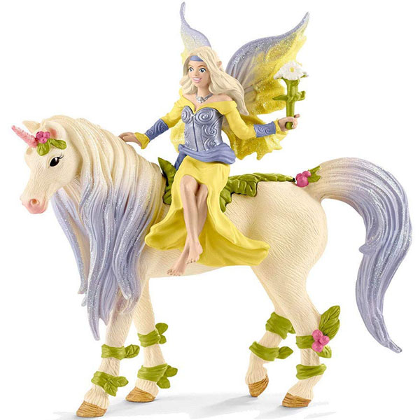 Schleich Bayala figura Vila Sera sa cvetni jednorogom 70565 - ODDO igračke