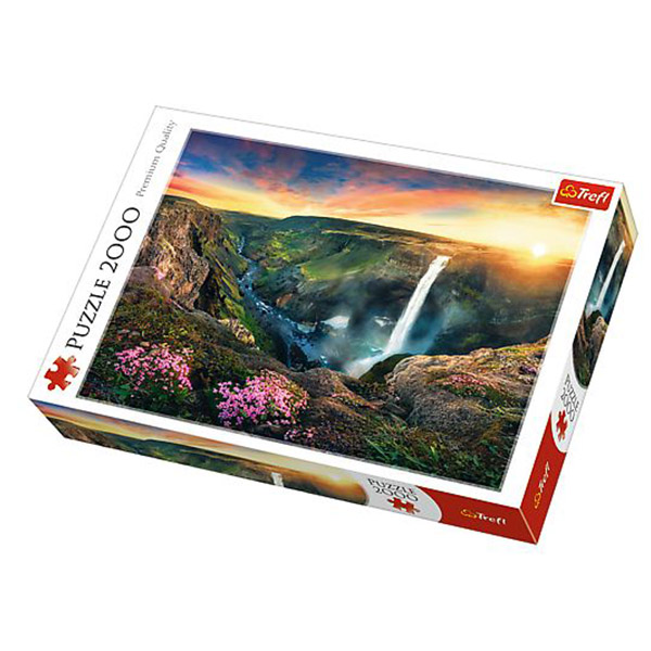 Trefl Puzzla 2000 pcs Haifoss Waterfall Iceland 27091 - ODDO igračke