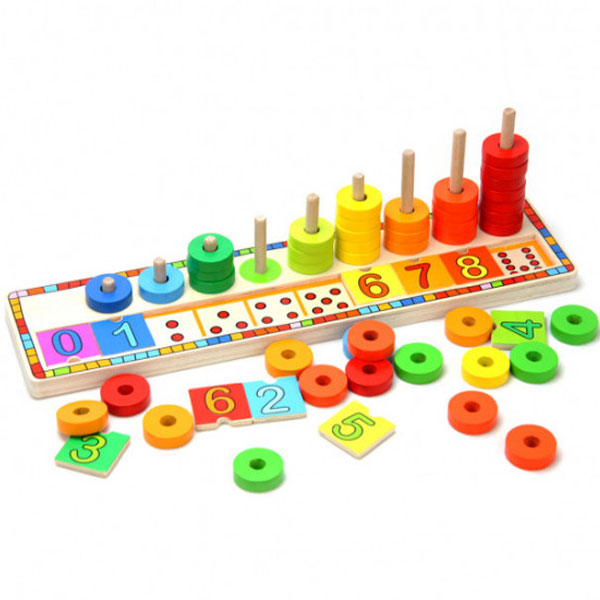 Top Bright Didaktički prstenovi Brojevi 6540 - ODDO igračke