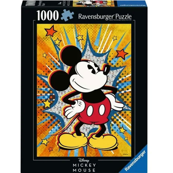 Ravensburger puzzle (slagalice) 1000pcs Retro Mickey RA12000472 - ODDO igračke